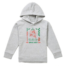 (7-8 Years, Athletic Heather) Toy Story Childrens/Kids Pizza Planet Aliens Heather Pullover Hoodie