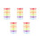 30Pcs Easy-Attach Silicone Drink Marker Bands for Home Party Use 6