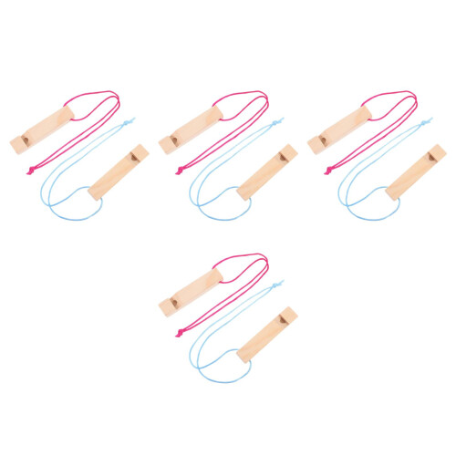 8St Multi Kleur Speelgoed - Kinderfluit Met Halsband 2