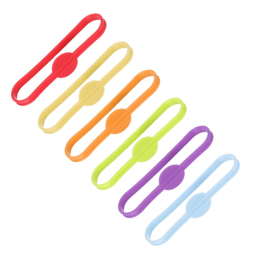 30Pcs Easy-Attach Silicone Drink Marker Bands for Home Party Use 1