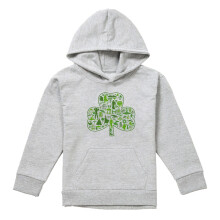 (7-8 Years, Athletic Heather) Star Wars Childrens/Kids Clover Heather St Patricks Day Hoodie