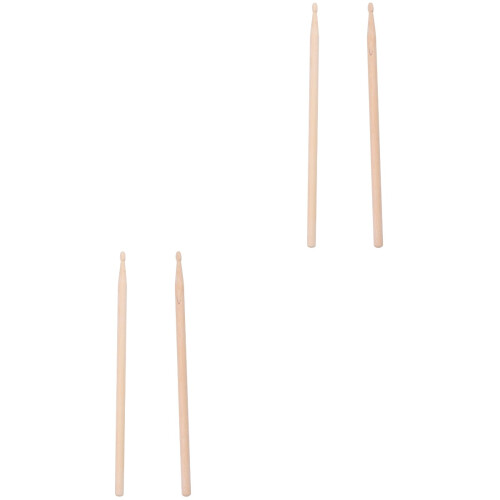 2St Houtkleurige Drumsticks Stevig Met Vol Geluid 2