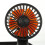 Compacte Auto Fans, Dubbele Koppen, Zwart, Verstelbare Ventilator 4