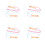 8St Multi Kleur Speelgoed - Kinderfluit Met Halsband 8