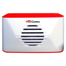 Lentek PestContro Portable Ultrasonic Rodent Repeller Battery Operated Non-Lethal Pest Control Dual Frequency Mice Rats Squirrels Bats Kitchen Office