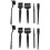 10Pcs Black Anti Static Cleaning Brush for Computers Tablets Keyboards 4