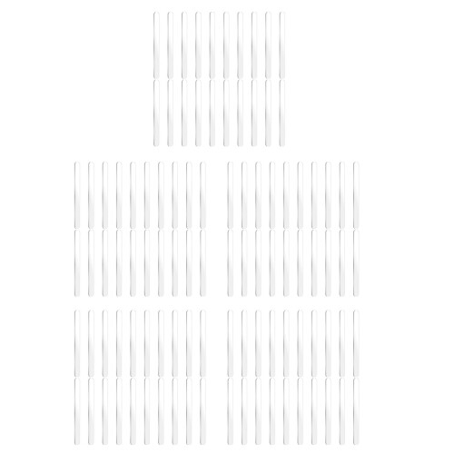 100Pcs Clear Acrylic DIY Ice Lolly Sticks Reusable Candy Craft Sticks 2