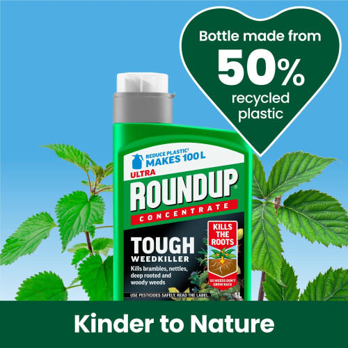 Roundup Roundup Ultra, Tough Weedkiller, Concentrate Liquid, 500 ml 2