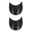 20Pcs Black Pe Baseball Hat Brim Replacement Insert Hat Support Liner 11