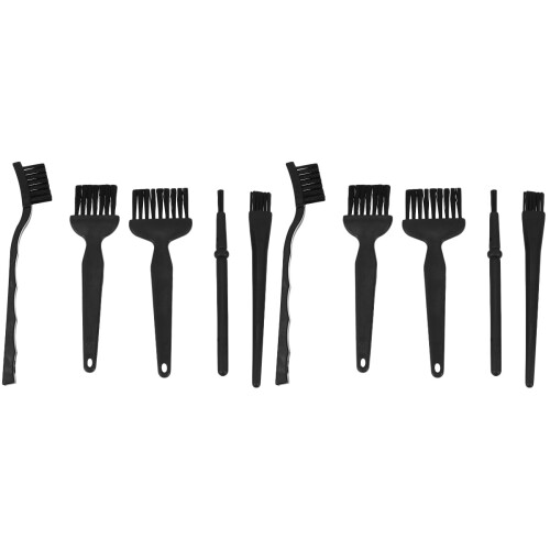 10Pcs Black Anti Static Cleaning Brush for Computers Tablets Keyboards 1