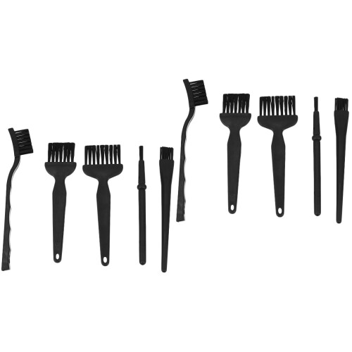 10Pcs Black Anti Static Cleaning Brush for Computers Tablets Keyboards 2