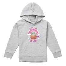 (12-13 Years, Athletic) Star Wars Childrens/Kids Cutest In The Galaxy Grogu Heather Pullover Hoodie