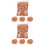 2Pcs Light Brown Cedar Chips for Closet and Cigar Humidors Multi-Use 6