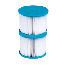 CleverSpa 8106 Water Filter Pack Compatible for Use with All CleverSpa Hot Tubs, Easy-to-Install and Simple-to-Maintain, 17.1 cm x