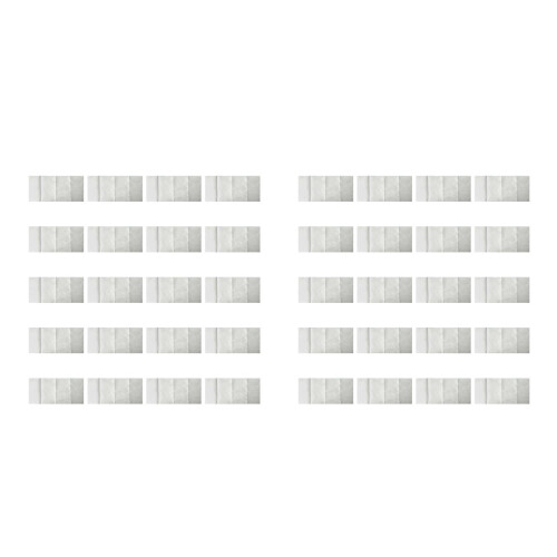 40Pcs White Germinating Sprout Cloth for Farm Planting Disposable Use 2