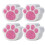 16Pcs Multi-Color Sponge Mirror Scrubber Cat Claw Shape for Kitchen 5