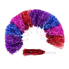 36St Kleurrijke Cheer Pom Poms Kunststof Voor Verenigingen En Partijen
