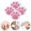 16Pcs Multi-Color Sponge Mirror Scrubber Cat Claw Shape for Kitchen 3