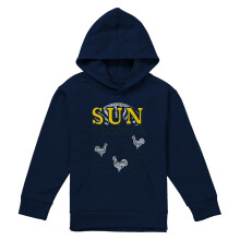 (7-8 Years, Navy) Sun Records Childrens/Kids Sun Songs Heather Pullover Hoodie