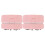8St Lichtgewicht Mini Stofzuiger ABS Roze Snoer 1