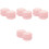 8St Lichtgewicht Mini Stofzuiger ABS Roze Snoer 4