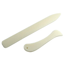 2St Origami Mes Set Wit Met Comfortabele Grip Voor En Leer