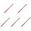 5Pcs Solid Wood Shoe Horns for Seniors Convenient Brown Boot Helper 4