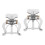 2Sets Secure Silver Trombone Flute Saxophone Music Sheet Clip Kit 5