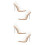 2Paren Transparante Sandalen Vrouwen Met Hak Wit 5