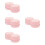 8St Lichtgewicht Mini Stofzuiger ABS Roze Snoer 6