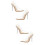 2Paren Transparante Sandalen Vrouwen Met Hak Wit 7