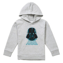 (7-8 Years, Athletic Heather) Star Wars Childrens/Kids Darth Vader Distressed Heather Pullover Hoodie