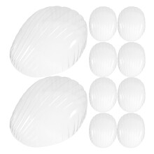 60St Duurzame Hoedshapers Wit Plastic Binnensteun Voor Baseballpetten