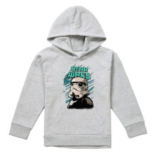 (7-8 Years, Athletic) Star Wars Childrens/Kids Street Glare Stormtrooper Heather Pullover Hoodie