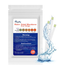 Pawfly Water Hardness Test Strips 100 Pieces Hard Water Test Kit for Drinking Water Tap Water Well Pool Spa Water Softener Accurate Softener Water Qu