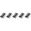 5St Zwarte Metalen Percussie Chimes Met Mallet, 9