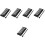 5St Zwarte Metalen Percussie Chimes Met Mallet, 4