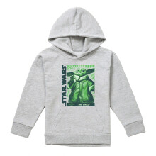 (5-6 Years, Athletic Heather) Star Wars Childrens/Kids Grogu Heather Hoodie