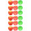 18Pcs Fake Fruit Simulation Models Assorted Color Photo Props 10