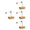 4Sets Duurzame Stemvork Set Met Resonator En Slaghamer Multi 3