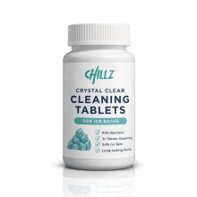 NEW 2026 | CHILLZ Crystal Clear Chlorine Tablets for Ice Baths | Long-Lasting, 3x Slower Dissolving, Safe for Skin, 1 Tablet for up to 600L