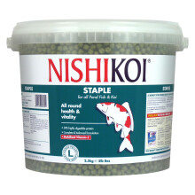 Nishikoi Staple Complete Food for Koi and Pond Fish - Large Pellets - 2.5kg