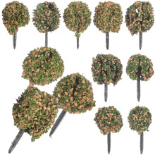 Realistische Plastic Mini Tufts Voor Modelspoor Decor