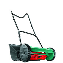 Bosch Lawn and Garden Lawn Mower AHM 38 G (for Small Areas; Environmentally Friendly, Petrol-Free and Electric-Free; Cutting Width: 38cm; Cutting Hei