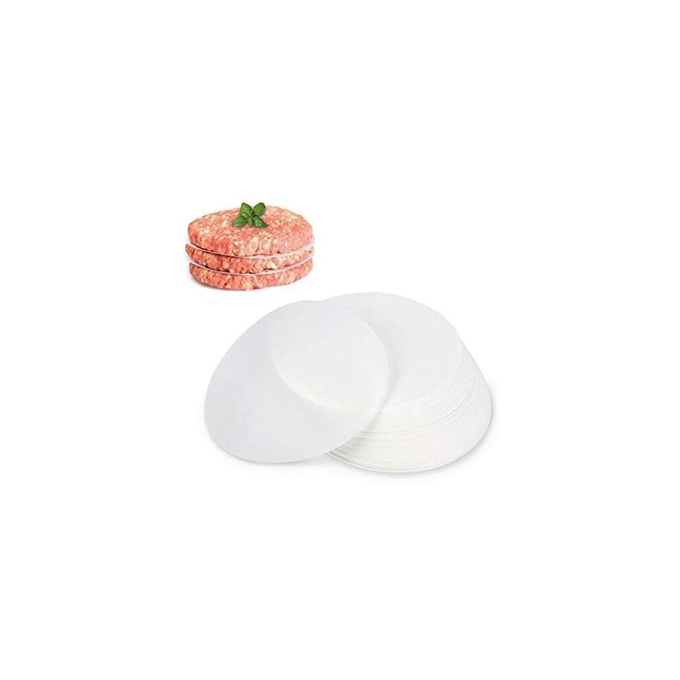 Gwhole 500 X Non-Stick Hamburger Burger Press Paper For Minced Steak Press - 4.5" Diameter
