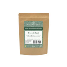 PREMIER SEEDS DIRECT - MICROGREEN/Sprouting Seeds - Broccoli RAAB - Organic (200 Grams)