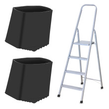10St Ladder Voetkappen Rubber Antislip Lichtgewicht Voor Veiligheid