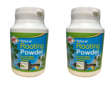 Doff 2 x Natural Rooting Powder for Edible & Ornamental Plants 75G - Dipping Pot