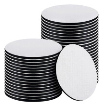 50Pièces Sous-Verres Sublimation Ronds Néoprène Multi Couleurs