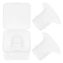 16St Transparante Siliconen Flange Inserts Draagbare Melkpompen